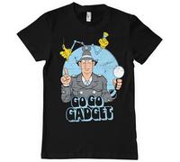 Inspector Gadget Officially Licensed Go Go Gadget Mens T-Shirt (Black), XXXX-Large