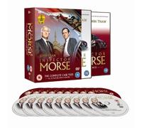 Inspector Morse Classic ITV TV Detective Series Complete Collection: Season 1, 2, 3, 4, 5, 6, 7, 8, 9, 10, 11 and 12 + Extras (18 Discs) Boxset