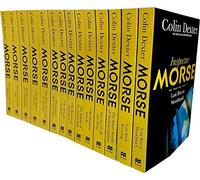 Inspector Morse Mysteries Series Collection Colin Dexter 14 Books Set Last Bus..