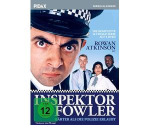 Inspektor Fowler Härter als die Polizei erlaubt The Thin Blue Line Die komplette 14teilige Kulterie mit Rowan Atkinson bekannt als Mr. Bean