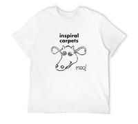 Inspiral Carpets T-Shirt Madchester Happy Mondays Tee White 3XL