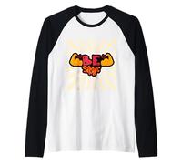 Inspiration Be Strong Love Positive Raglan Baseball Tee