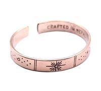 Inspiration Bracelet Copper Snrise, Galaxy, Stars, Earth Maroon