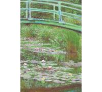 Inspiration by Great Masters - Claude Monet Notebook: The Japanese Footbridge (1899): Daily Planner · Goals, To-Dos & Notes · 6×9 inch (A5) · 64 Pages