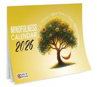 Inspirational 2026 Calendar UK - Positive Affirmation & Mindfulness Wall Calendar - Motivational Quotes Organiser, Mindfulness Gifts for Women & Men, Uplifting Gift Idea