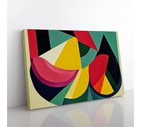 Inspirational Abstract Art Canvas Wall Art Print Ready to Hang, Framed Picture for Living Room Bedroom Home Office Décor, 50x35 cm (20x14 Inch)