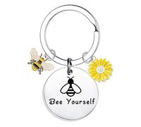 Inspirational Bee Gifts For Women Bee Keyring For Coworker Bees Yourself Gifts For Colleagues Retirement Leaving Gift