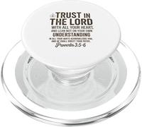Inspirational Bible Verse Spiritual Compass Faith PopSockets PopGrip for MagSafe