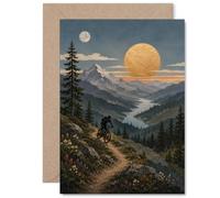 Inspirational Birthday Card, Adventure Awaits