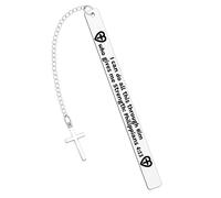 Inspirational Bookmarks Gifts for Women Men Bible Verses Bookmarks Christian Book Markers Metal Christian Bookmark Gift Accessories Faith Gifts for Book Lover