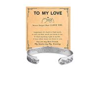 Inspirational Bracelet for Women I'll Always Be with You，Love