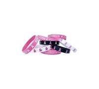 Inspirational Breast Cancer Awareness Silicone Bracelets Wristbands for Women Friends Pink Ribbon Rubber Bracelet Survivors Hope Faith Courage Strength Cancer Survive Encouragement Comfort Recovery