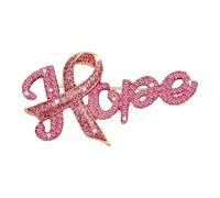 Inspirational Breast Cancers Awareness Jewelry Letters Designs Brooch Lapel Pin Accessory for Everyday Wear Alloy Fashion Pin