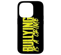 Inspirational Bullying is a Crime Anti-Bullying Case for iPhone 14 Pro
