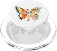 Inspirational Butterfly Floral Faith, Watercolor Flower PopSockets PopGrip for MagSafe