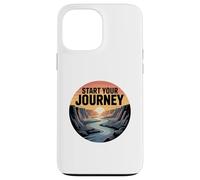 Inspirational Canyon Landscape, Start Your Journey Case for iPhone 13 Pro Max