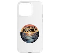 Inspirational Canyon Landscape, Start Your Journey Case for iPhone 15 Pro Max