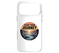 Inspirational Canyon Landscape, Start Your Journey Case for iPhone 17 Pro Max