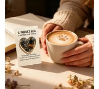 Inspirational Card - Sentimental Charm Keepsake | Pocket Greeting Cards With Motorcycle Keepsake | Portable Repair Support Emotional Encouragement For Birthday Holiday Family Men Touring Travel Women