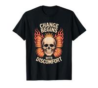 Inspirational Change Begins Motivational Style T-Shirt
