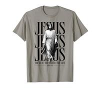 Inspirational Christian Art - The Way, The Truth, The Life T-Shirt