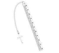 Inspirational Christian Bookmarks Gifts Christian Scripture Bookmarks with Bible Verses for Book Lovers Women Friends Religious Metal Bookmark for School Church