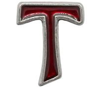 Inspirational Christian Pins | Great Gift for RCIA, Catholic Formation, First Holy Communion, and Confirmation | Religious Keepsake Lapel Pin with Card, S, Metal, no gemstone