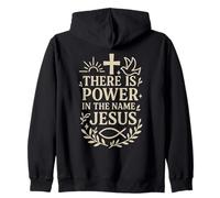 Inspirational Christian Quote - Faithful Follower of Christ Zip Hoodie