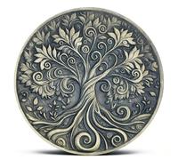 Inspirational Coins Tree of Life Challenge Coin - Motivational Quote & Artistic Design