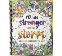 Inspirational Coloring Book for Adults: 50 Motivational Quotes & Patterns to Color - A Variety of Relaxing Positive Affirmations for Adults & Teens