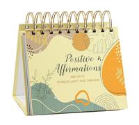 Inspirational Daily Calendar - 2025 Desktop Folding Calendar | Daily Affirmation Quotes Table Topper | Motivational Planner for Friends, Family, Coworkers, Home Workplace