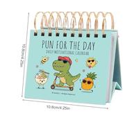 Inspirational Desk Calendar - Motivational Planner For Workplace, Daily Motivation Calendar, 2026 Perpetual Paper Quote Planner, Women Men Dad Teacher Apartment Workplace Work Dorm Home Office D