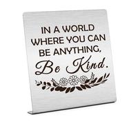 Inspirational Desk Decor for Women Men Cheer Up Gifts for Best Friends Motivational Gifts for Sister Family Encouragement Gifts Plaque Sign Desk Decor for Coworkers Christmas Birthday Gifts