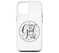Inspirational Faith Shirt "I Do My Best God Does The Rest" Case for iPhone 12/12 Pro