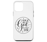 Inspirational Faith Shirt "I Do My Best God Does The Rest" Case for iPhone 12 mini