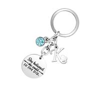 Inspirational Gift Key Chains She Believe She Could So She Did Encourage Key Rings for Her Women Girls Sister BFF Best Friends Bestie Colleague Graduation Birthday Christmas Anniversary Key Chain