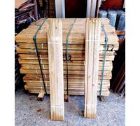 Inspirational Gifting 20 X Square & Pointed Wooden Hc4 Pressure Treated Tree Stakes/posts - 1.2M Tall X 32mm Wide