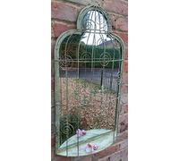 Inspirational Gifting Beautiful 71cm tall Curtis Caged mirror Wall art Plaque for garden indoors or outdoors