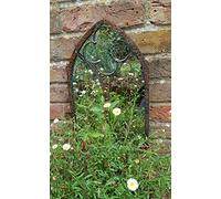 Inspirational Gifting Beautiful Leavesdon mirror wall art plaque for garden indoors or outdoors BA239