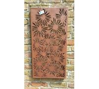 Inspirational Gifting Daisy Decorative Screen Wall Art Plaque 780mm Tall in Brown Inspirational Gifting Brown