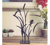 Inspirational Gifting Field Mice Sculpture Ornament Cast Iron Decoration in Bronze Inspirational Gifting Bronze