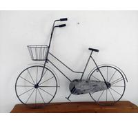 Inspirational Gifting Ladies Retro Bicycle Metal Wall Art