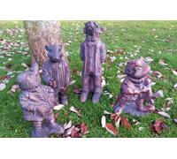 Inspirational Gifting Large Wind in the Willows Sculpture Set in Bronze Inspirational Gifting Bronze