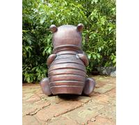 Inspirational Gifting Winnie-the-Pooh Large Ornament Sculpture for your home or garden in antique bronze hand finish- 50cm tall!