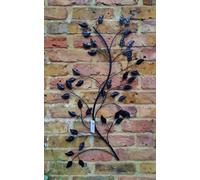Inspirational Gifting Leaf And Branch Metal Wall Art Garden Décor
