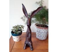 Inspirational Gifting Long Eared Rabbit Garden Sculpture Ornament