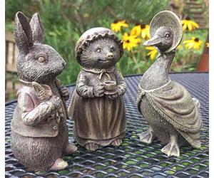 Inspirational Gifting Mini Peter Rabbit and friends set 15cm tall - including Peter Rabbit, Mrs Tiggywinkle and Jemima Puddleduck!