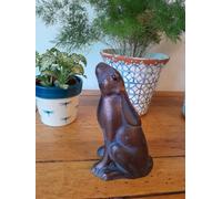 Inspirational Gifting Miniature Moongazing Hare Garden Sculpture Ornament