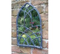 Inspirational Gifting Shillington Arched Window Mirror Screen For A Home Or Garden 40Cm