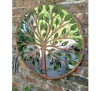 Inspirational Gifting Tree of Life Garden Mirror Screen 64cm Diameter